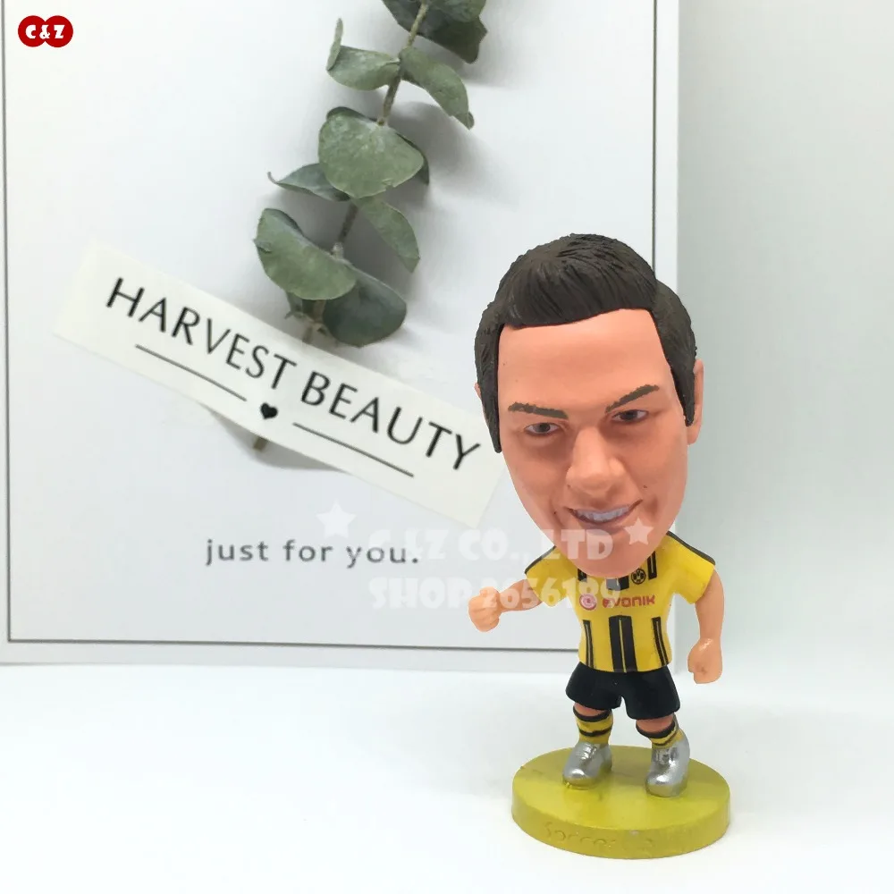 Soccerwe фигурки кукол Футбольные Звезды GOTZE 16 17 BVB подвижные соединения Смола Модель