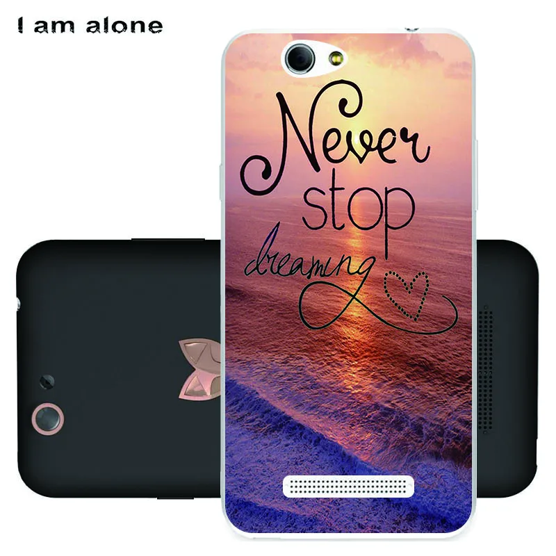 Чехлы для телефонов I am alone для Wileyfox Spark, 5,0 дюймов, чехол для Wileyfox Spark X 5,5 дюймов, Модный чехол для мобильного телефона из ТПУ