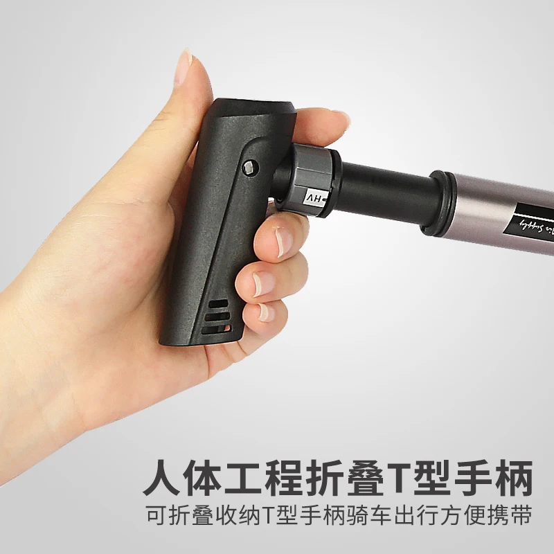 Насос велосипедный Giyo 120psi умный клапан компактный с Т-образной ручкой | Спорт и