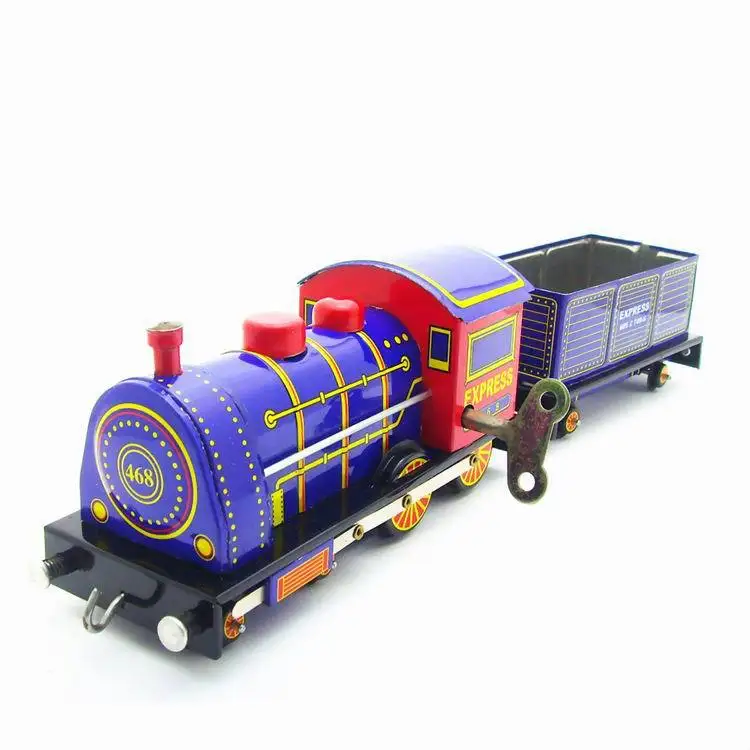 MS464 паровой Паровозик ветряная оловянная Игрушка ностальгические игрушки тема