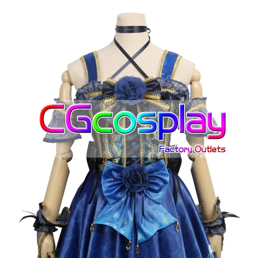 CGCOS Экспресс BanG Dream! Roselia 4th один единство Ринко Shirokane форма аниме игры Косплэй