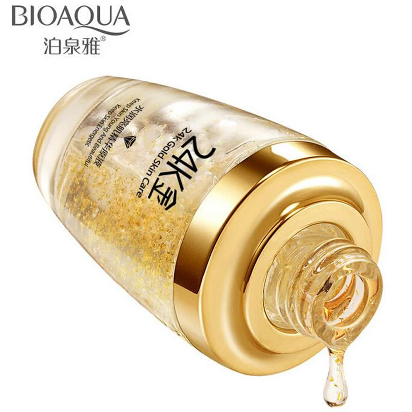 Уход за кожей Pure 24K Gold Essence дневной крем против морщин лица старения отбеливание
