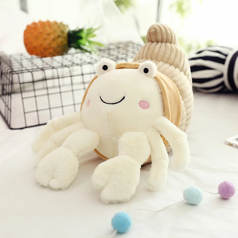 Bubles Wall мультфильм Pagurian плюшевые игрушки кукла милый морской в виде животного