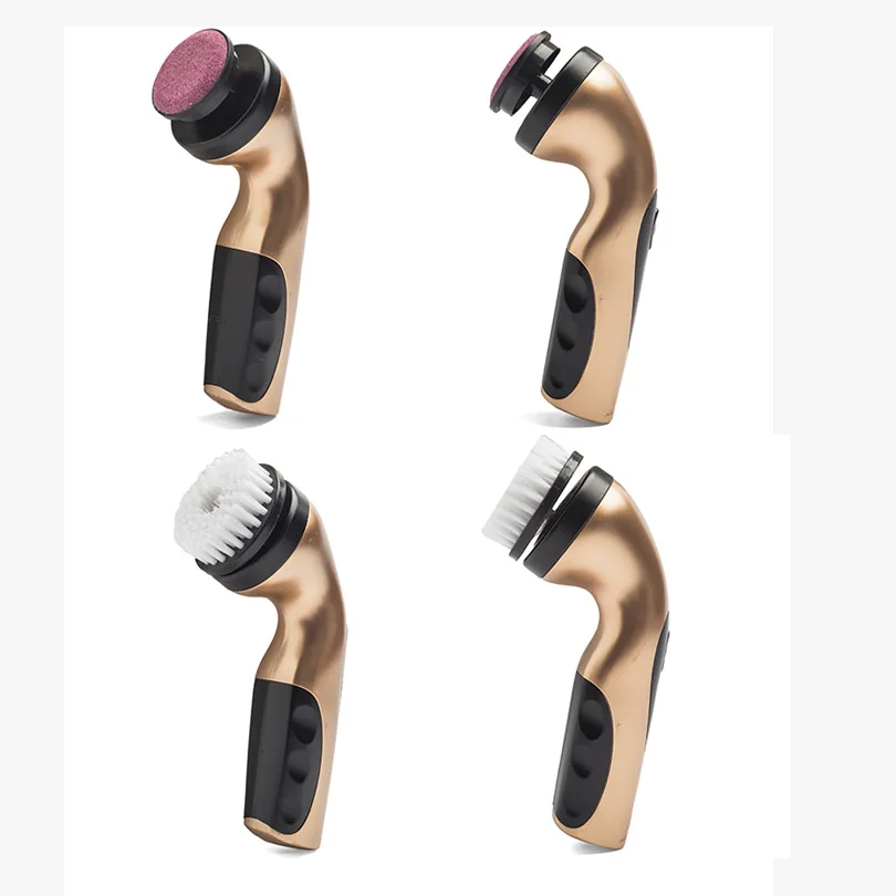 Электрическая щетка для обуви портативный полировщик дома 3 вида насадок 1