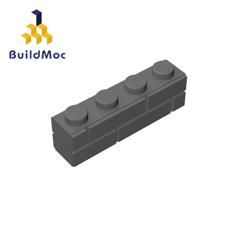 BuildMOC Собирает Частицы 15533 1x4 для строительных блоков детали DIY Электрический