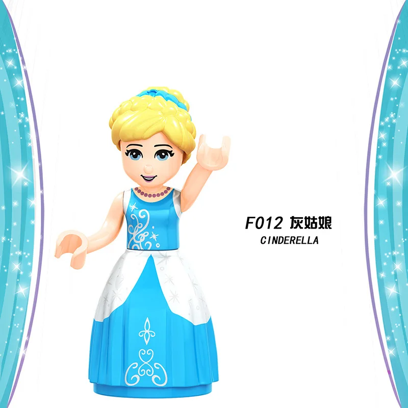 Сказочная принцесса серия город Золушка белый снег кукла Анна Playmobil Строительные