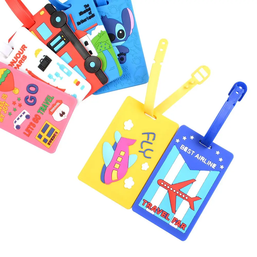 

Шаблон дорожный Багаж бирка сумка имя адрес телефон этикетка держатель багажная бирка аксессуары для путешествий случайный стиль