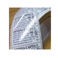 wholesale customized printing waterproof adhesive labels electronic sticker label