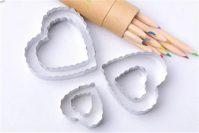 6 шт./лот новейший запатентованный дизайн классическое сердечко для печенья