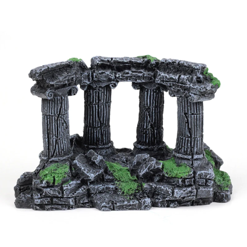 Древнее римское здание колонна колонны колизеума аквариума украшение для