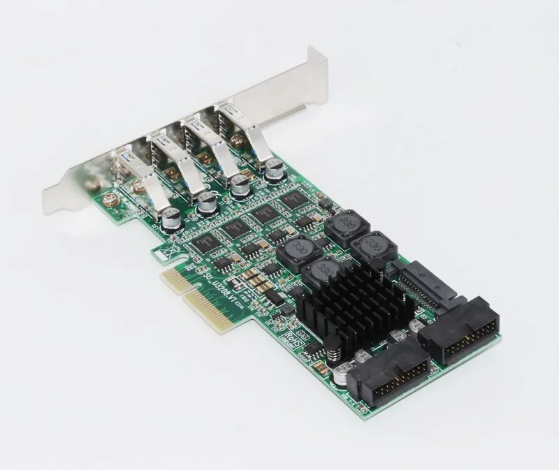 Плата расширения USB 3 0 PCI E 8 портов Express|Платы расширения| |