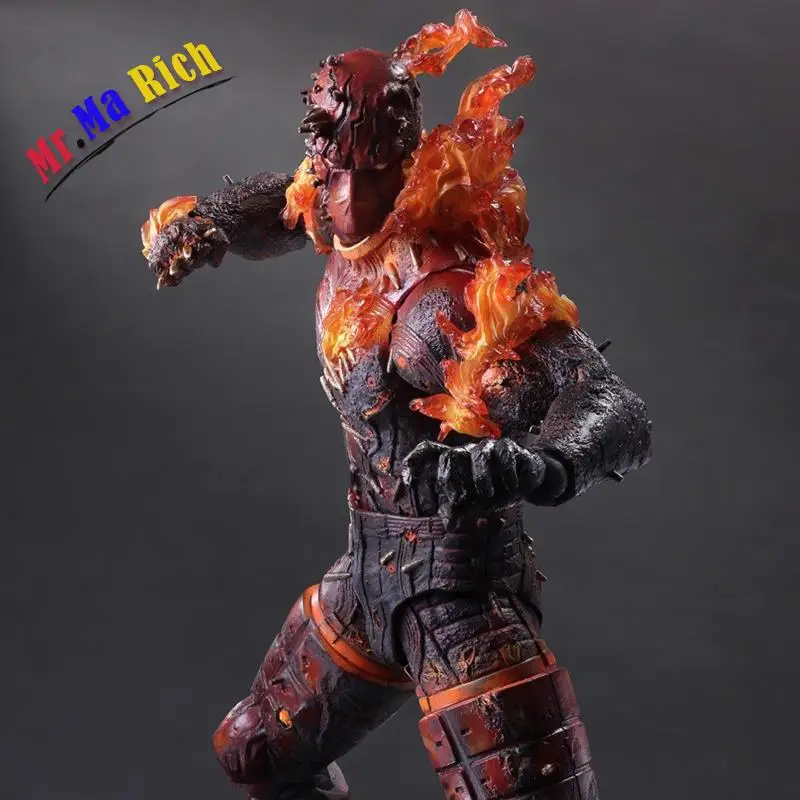 Металлическая Шестерня твердая V Il Fantasma Dolore Gioca Arts Kai Uomo On Fire Action Figure Da Collezione Modello