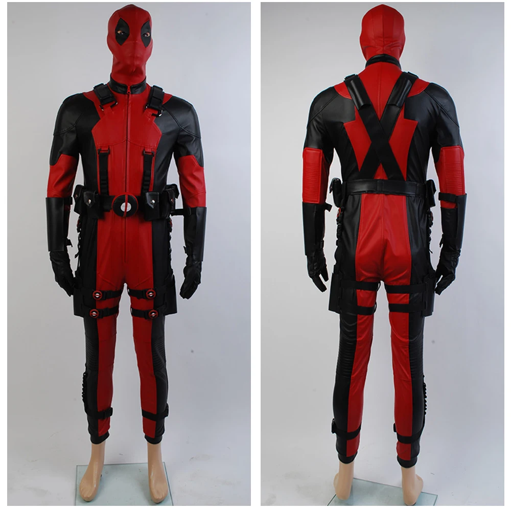Игра Дэдпул x Для мужчин форма сексуальный костюм outift Zentai в целом комбинезон
