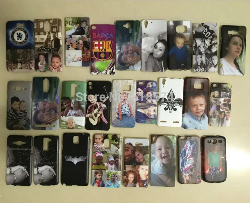 Чехол с фотографией имени на заказ для iPhone 4 4S 5 5S 5C 6 6S 7 8 Plus Samsung Galaxy S3 S4 S5 Mini Note 2 3 A3 A5