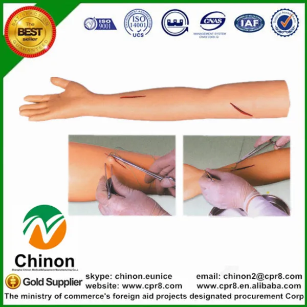 Женская хирургическая модель для тренировки швов на руку W025|suture training|surgical trainingarm
