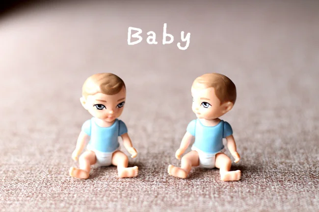 Милый Карманный кукла ПВХ Рисунок игрушки модель DIY Детский подарок на день