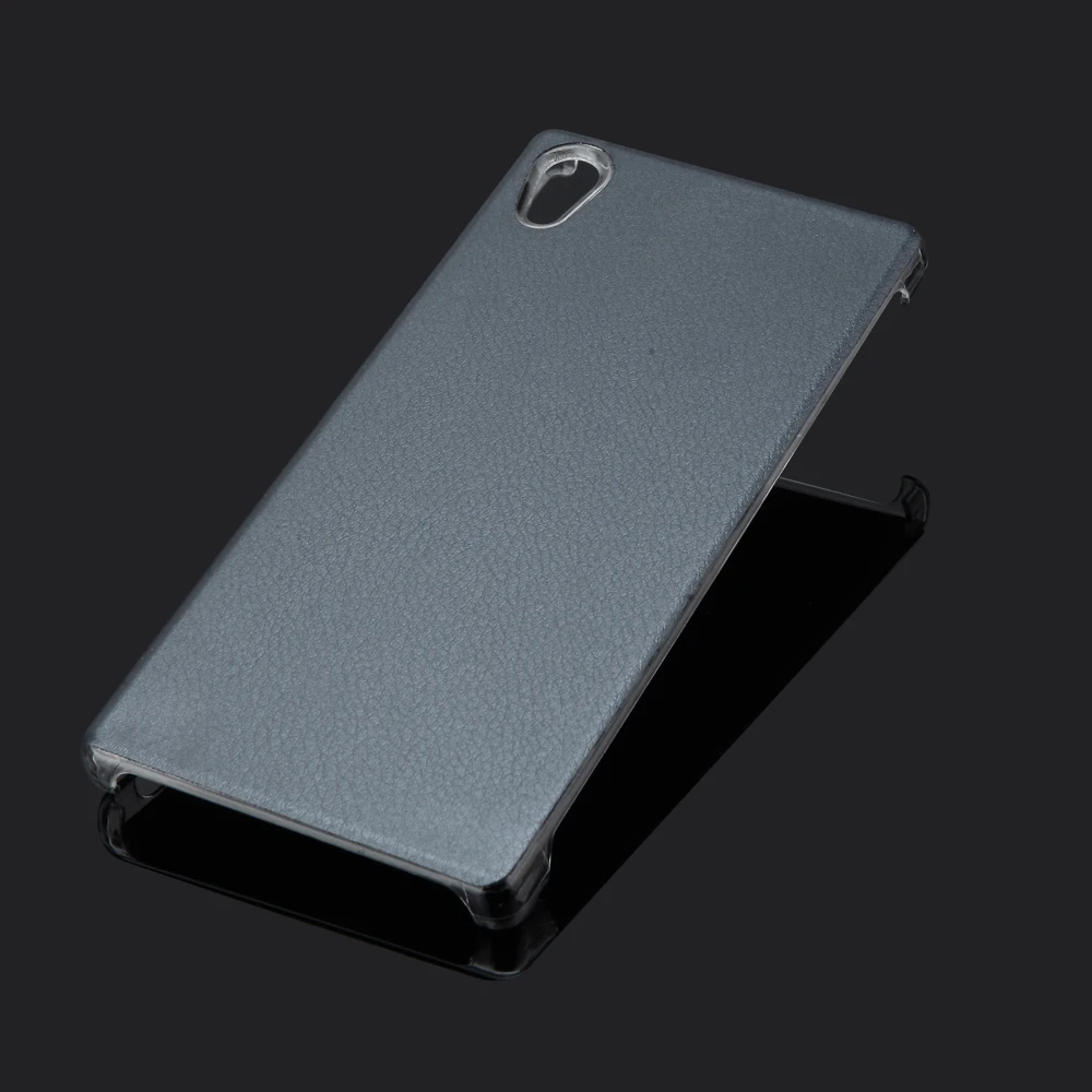 Роскошный модный ультратонкий кожаный чехол-накладка для Sony Xperia Z4 E6533 E6553 / Z5 E6603