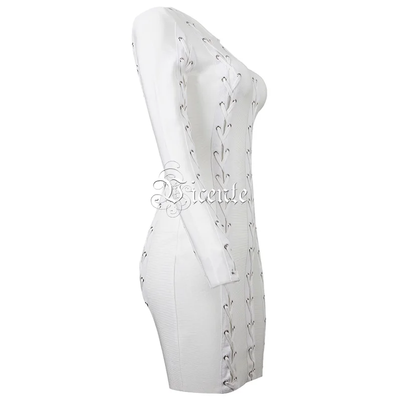 VC 2020 новое горячее шикарное элегантное белое тяжелое рабочее платье