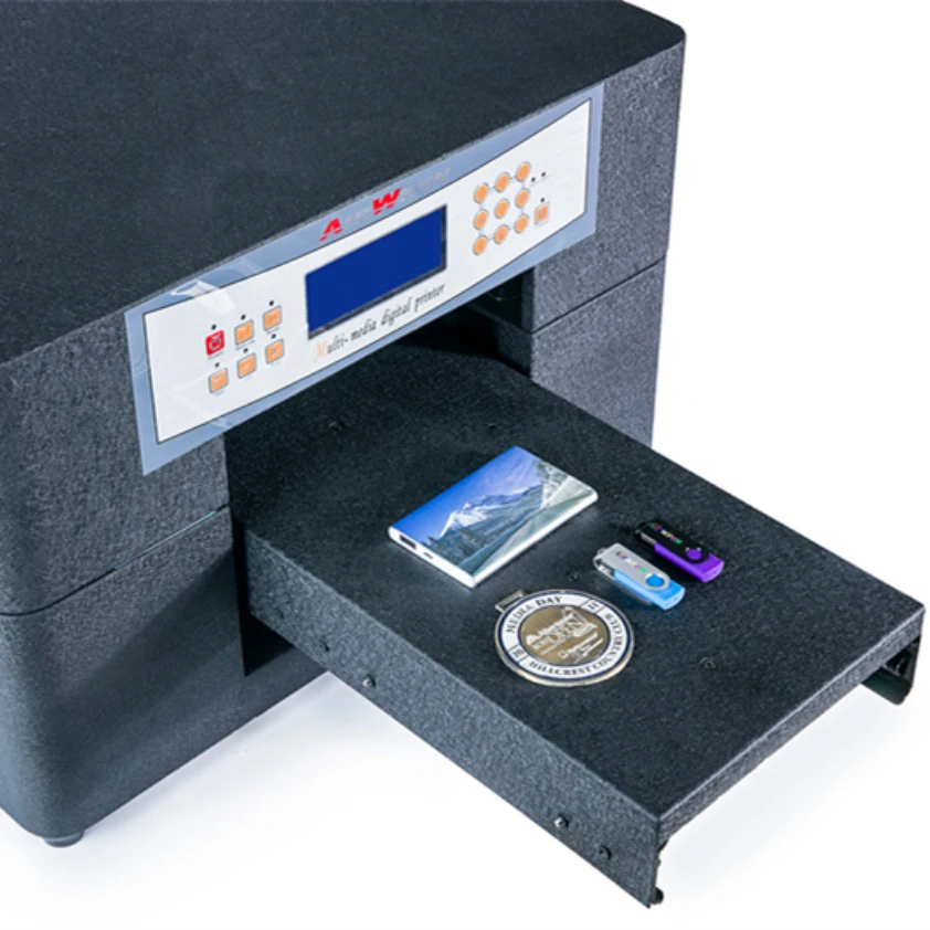 High Quality A3 UV LED Flatbed Printer PVC Card Mobile Phone Cover Printing Machine with Free RIP Software | Компьютеры и офис