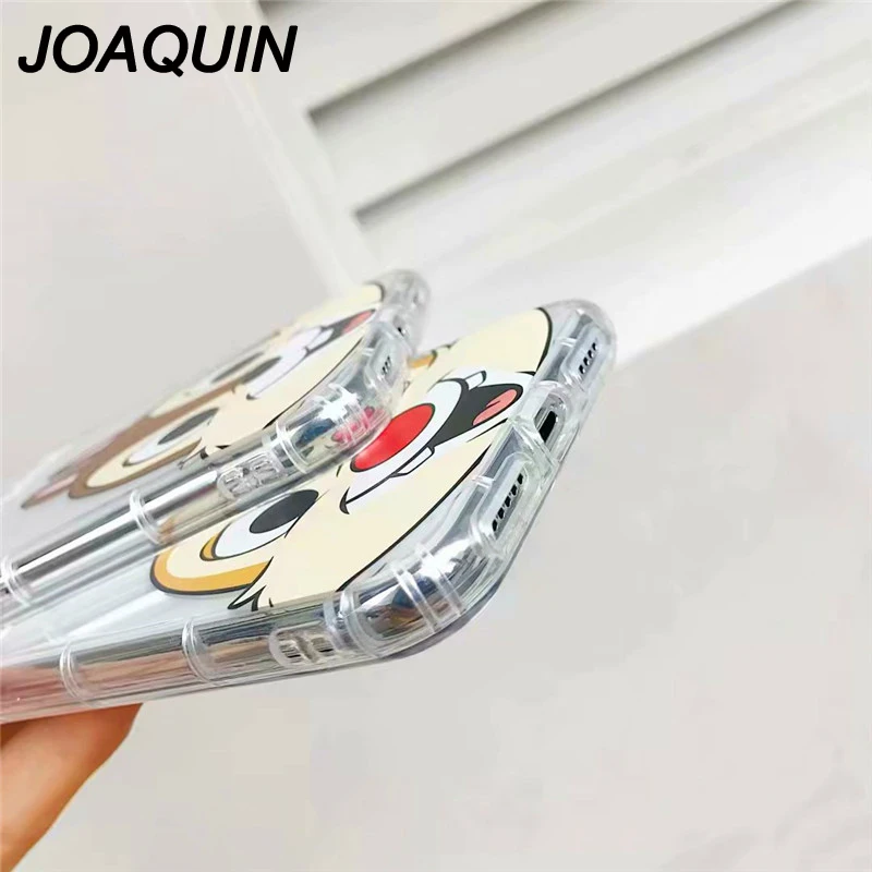 2018 Hot style Cute Cartoon Chipmunk Soft Cover Case For iPhone X 8 8plus 6 6S 6plus 7 Plus phone bag case |