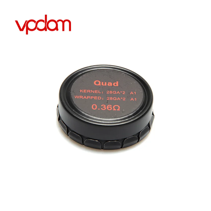 Оригинальный vpdam Quad проволоки ядро A1 28GA провода 0.36ohm сопротивления для заправки