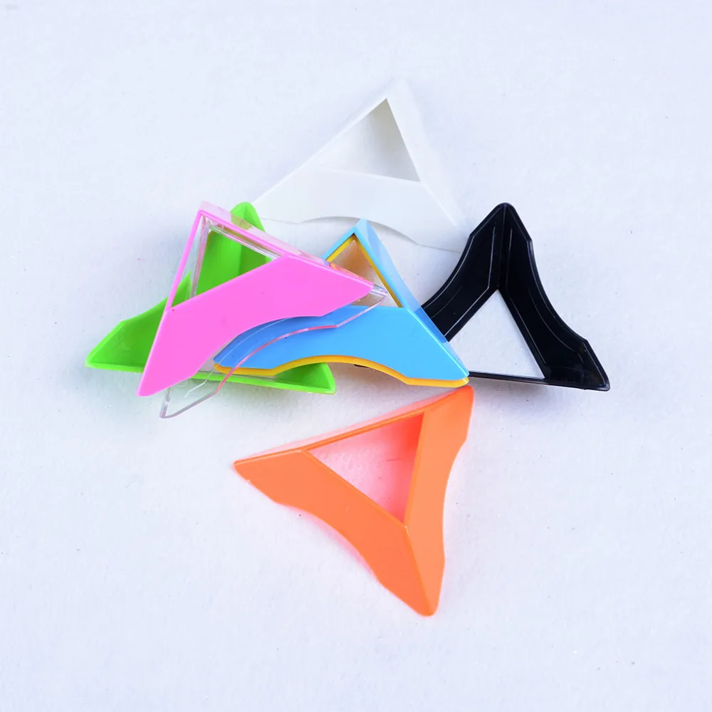 Новый цветной пластиковый треугольник универсальный волшебный куб базовый