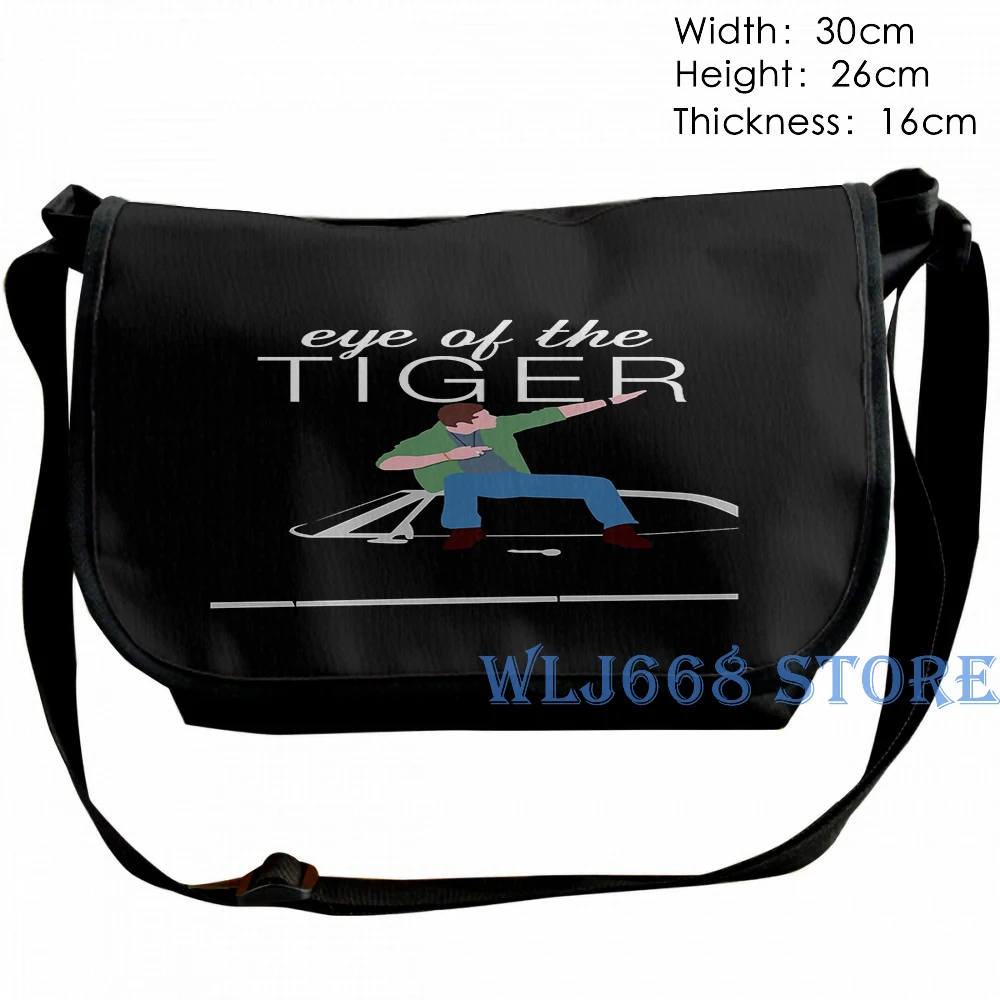 Funny graphic print shoulder Bags women Supernatural - Eye of the Tiger Single backpack travel for men Gym Bag | Багаж и сумки