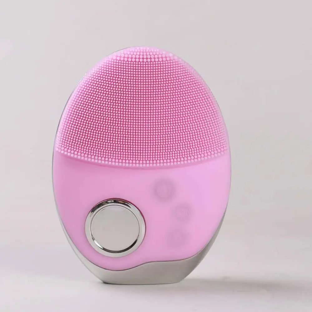 Pink Фототерапия силиконовые очиститель для лица Омоложение кожи фотонная терапия макияж удаления уход за кожей лица глубокий тематические товары про рептилий - Color: Pink