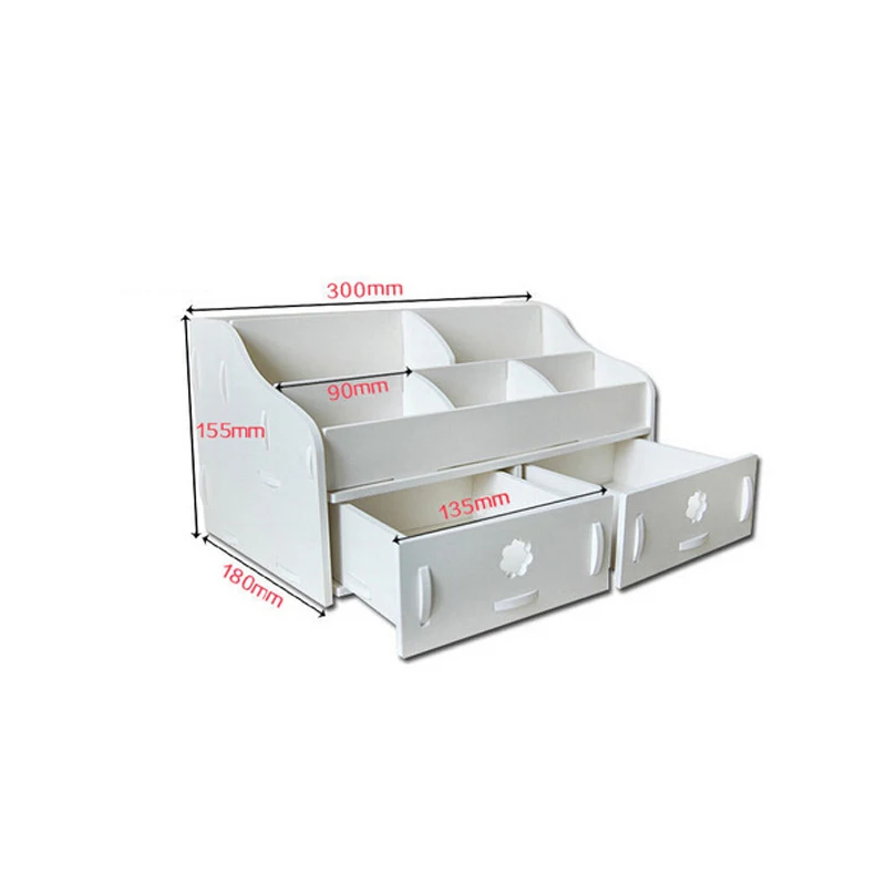 Органайзер для макияжа простой водонепроницаемый ящик хранения Европейский