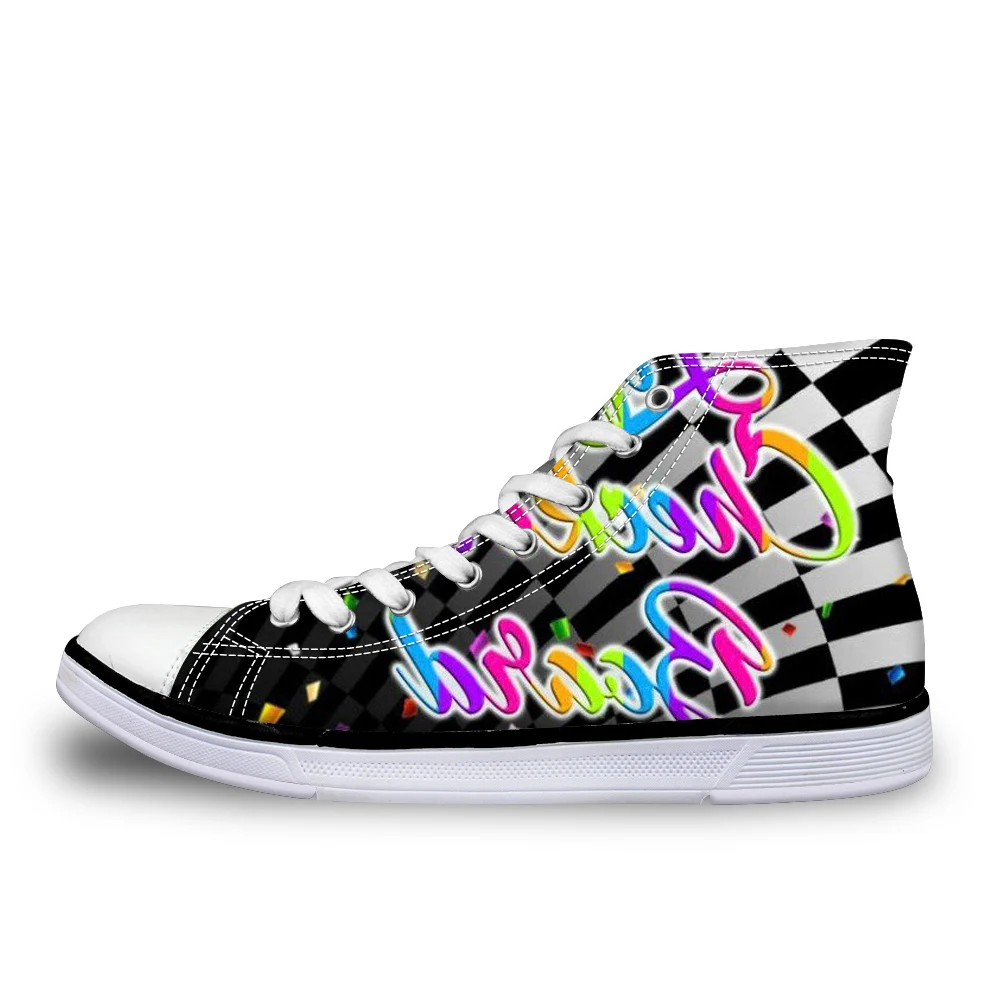 Кеды мужские высокие вулканизированные повседневные холщовые кроссовки с