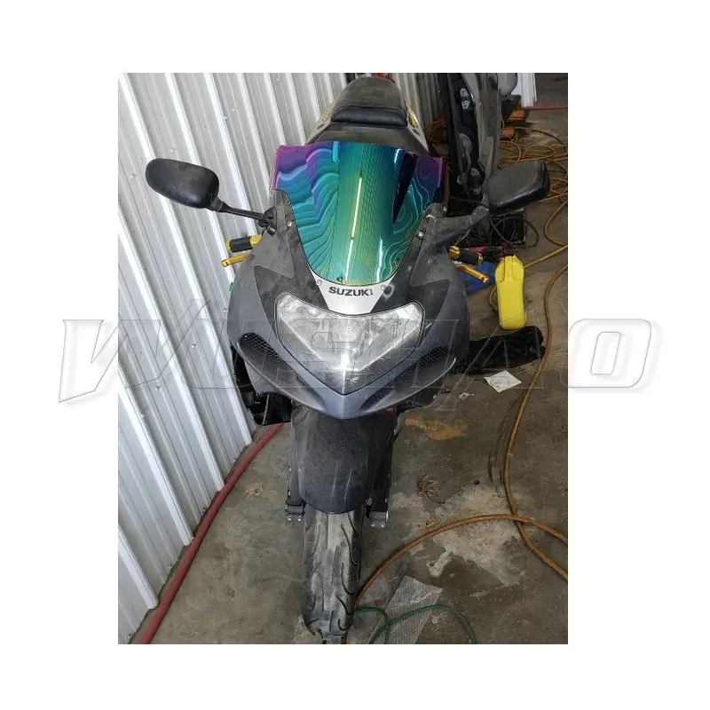 Black Iridium Мотоциклетное ветровое стекло Ветер Экран для 2000 2001 2002 2003 Suzuki GSXR750 GSXR600 GSXR1000 GSXR GSX-R 750 600 1000 K1 K2 K3 - Цвет: Black Iridium