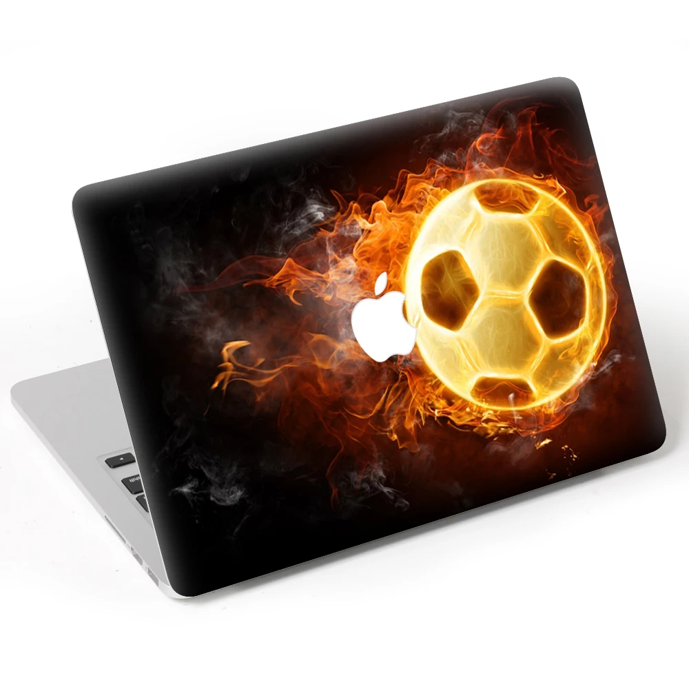Пламя футбол Ноутбук наклейка кожа для MacBook Air Pro Retina 11 &quot13&quot 15 &quotвинил Mac чехол