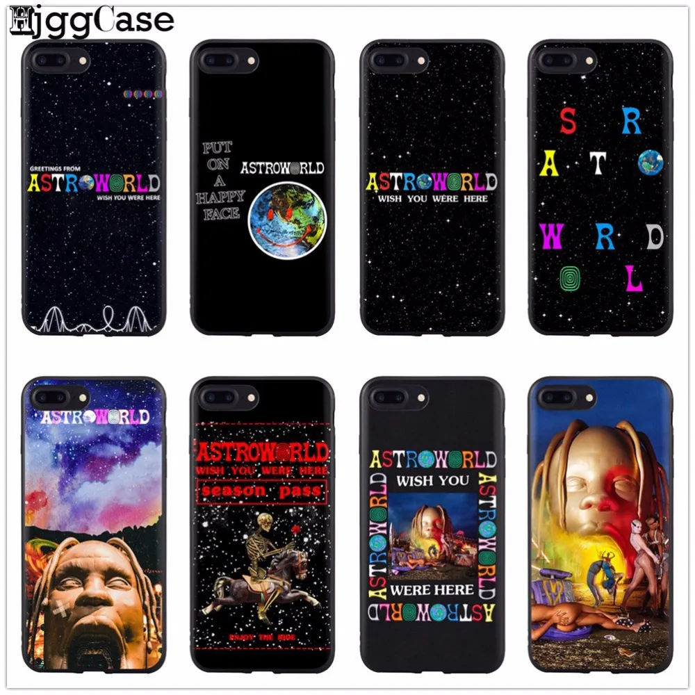 Принтом Трэвиса Скотта Astroworld чехол для телефона Apple iPhone 11 12 Pro X XS Max XR 8 7 Plus 6 6S 5 5S SE