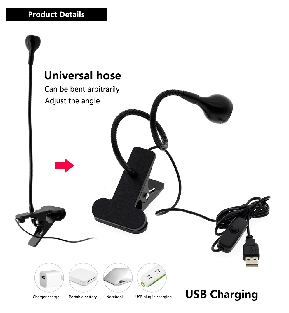 УФ лампа светодиодная с зажимом-клипсой USB источник питания с определением фальшивых купюр свет Скорпион УФ-лампа для питомца детектор пятен мочи