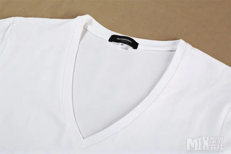 Мужская Новая Осенняя футболка с длинным рукавом эластичная лайкра хлопок