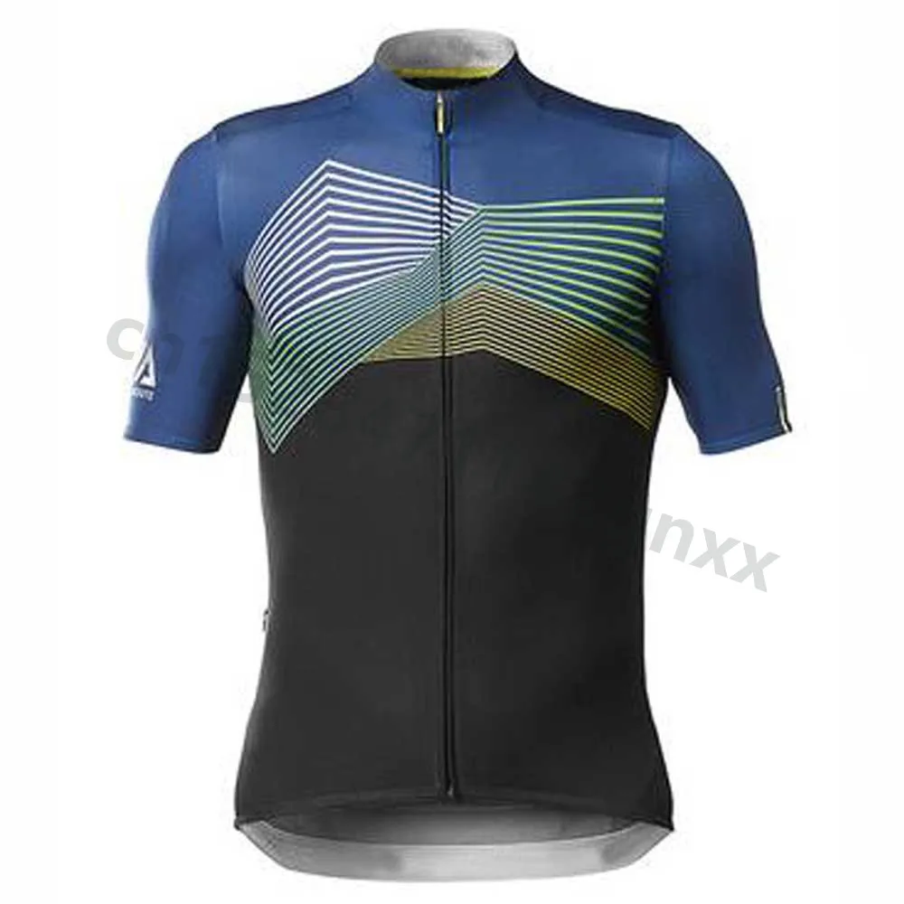 Mavic New Cycling Jersey pro team Bicycle Clothing Summer Short Sleeve Quick Dry MTB Bike Jersey Breathable Cycling Wear - Цвет: 5