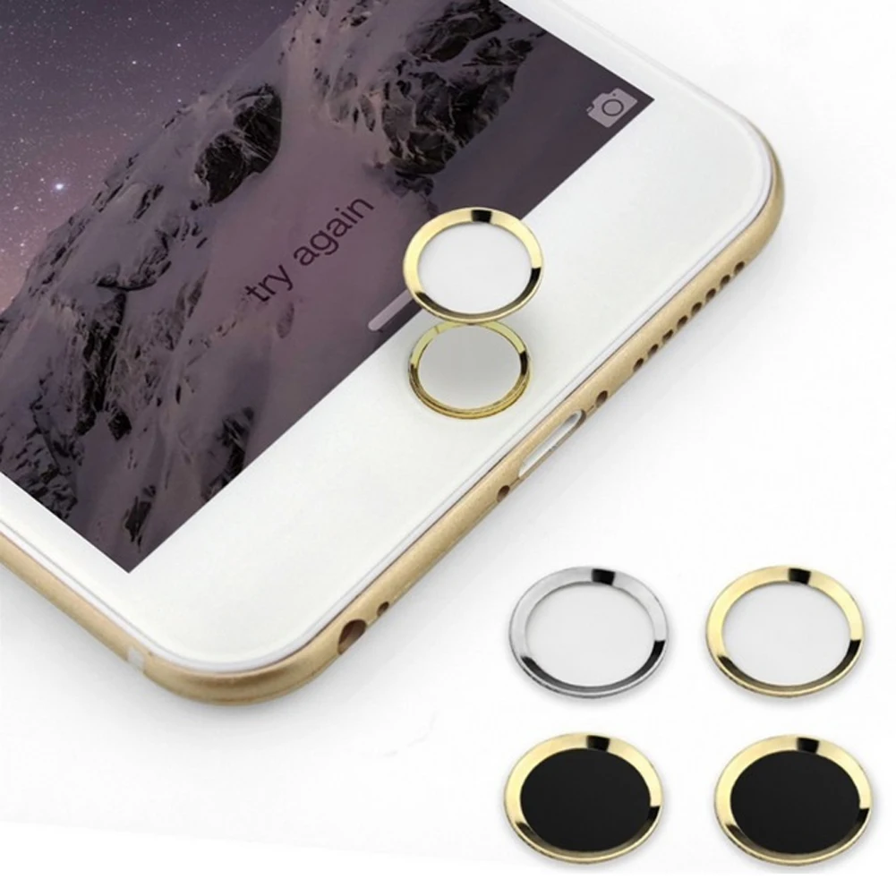 Brand New Home Button Key to Paste Stickers Plus Fingerprint Recognition For 5s 6 6s 7 plus #1109 | Мобильные телефоны и
