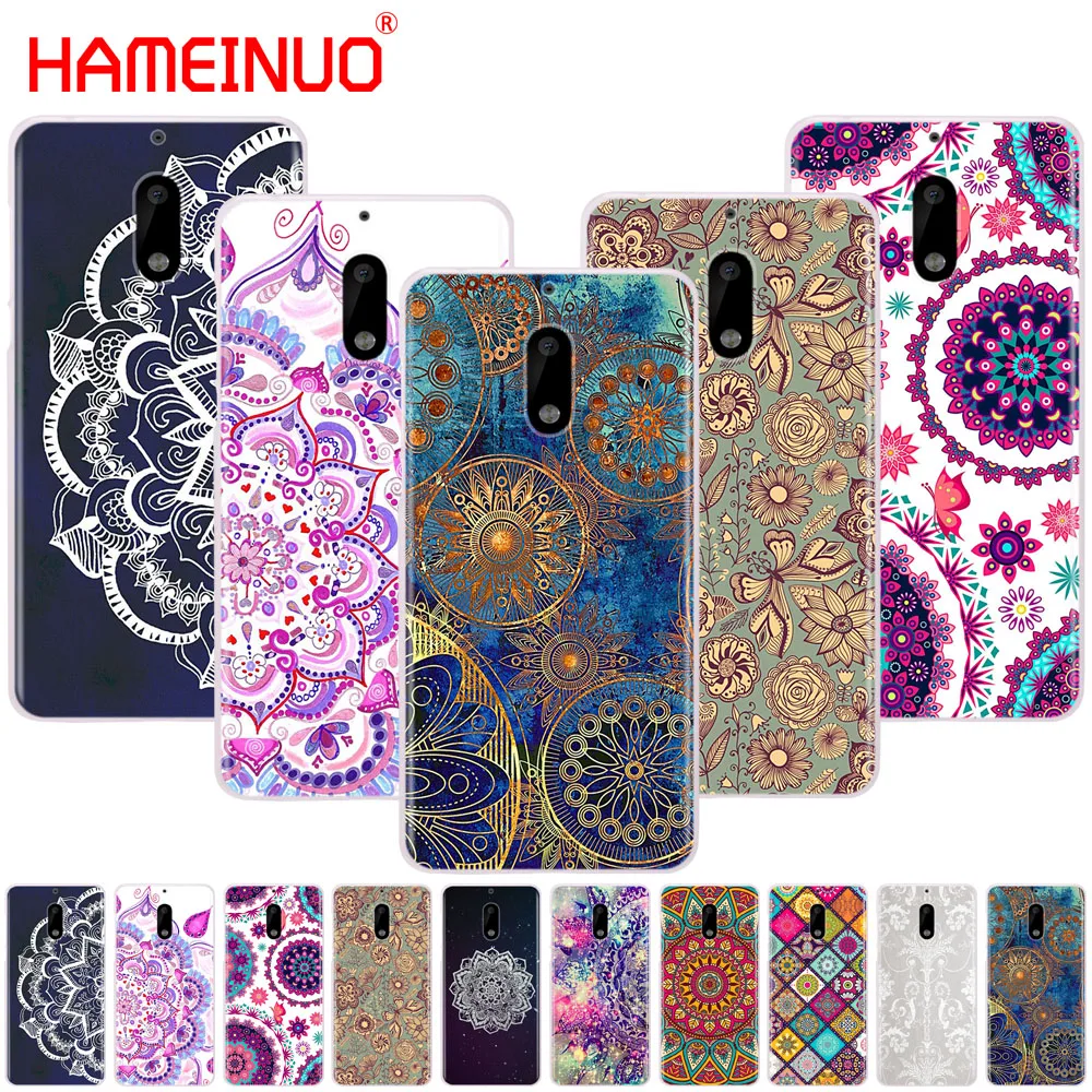 HAMEINUO Цветочная Мандала Мандара чехол для телефона Nokia 9 8 7 6 5 3 Lumia 630 640 640XL 2018 |