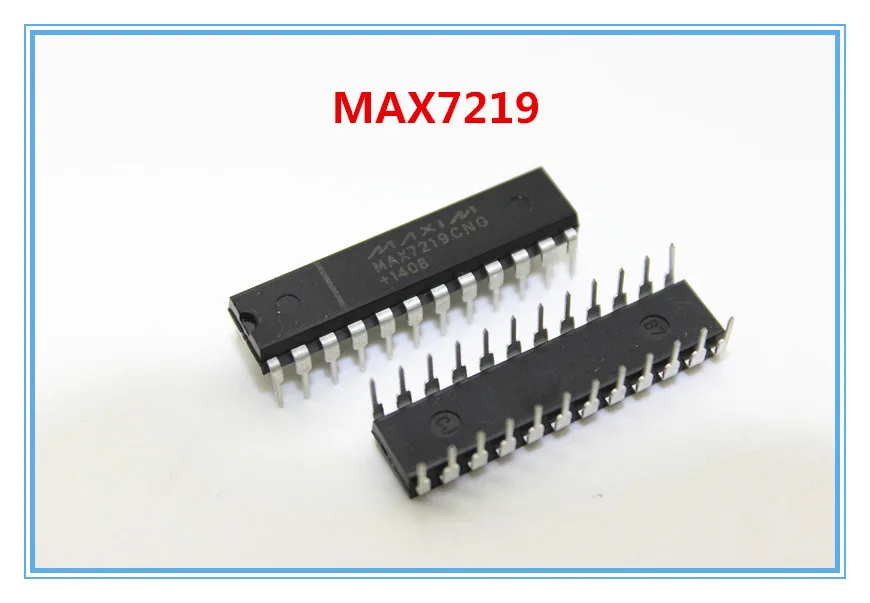 Электронный Компоненты 10 шт./лот MAX7219 MAX7219CNG max7219eng DIP 24 Дисплей драйверы