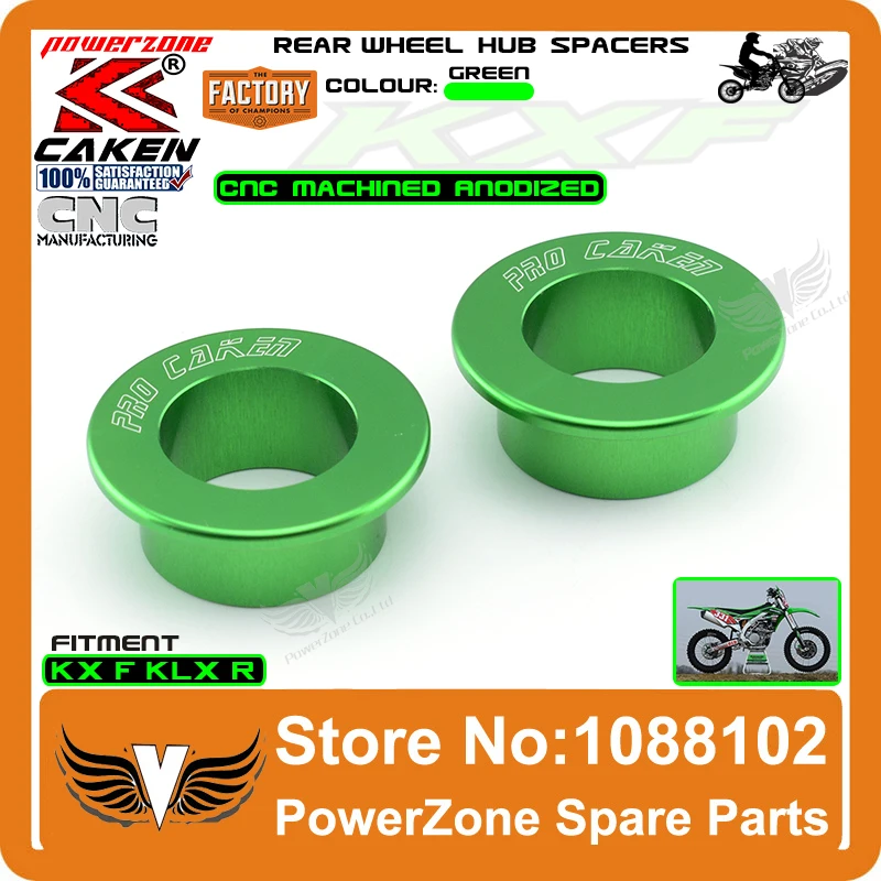 ЧПУ Заготовка Распорки ступицы заднего колеса Fit KX125 KX250 03 08 KXF250 04 14 KXF450 KLX450R