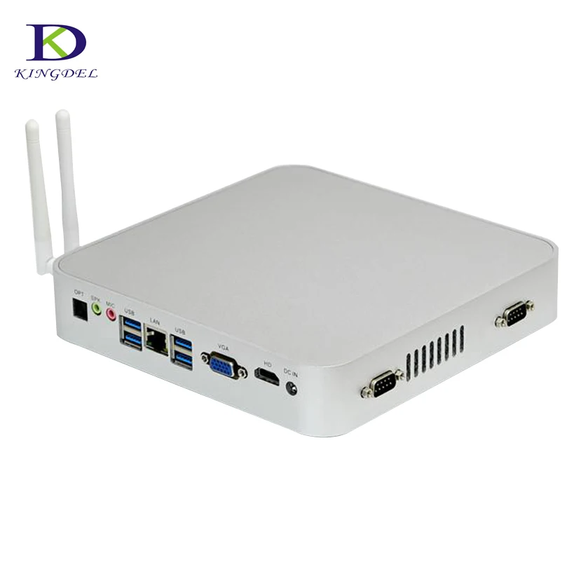 Большая Акция на новый год! Мини компьютер Intel Celeron N3150 без вентилятора HDMI VGA|fanless mini