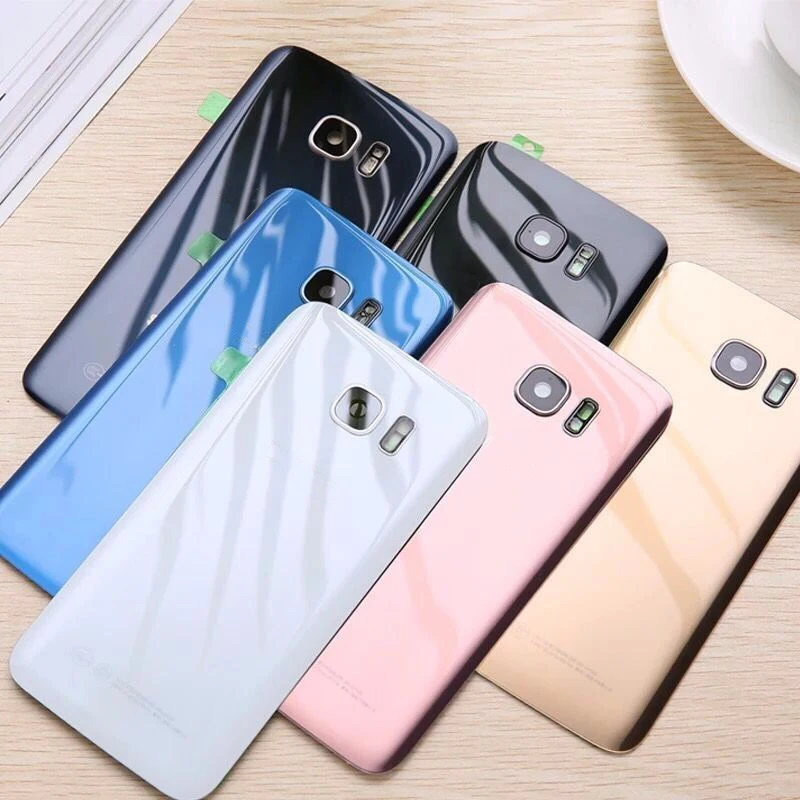 Для Samsung Galaxy S7 G930 SM-G930F Edge G935 SM-G935F задняя крышка батарейного отсека для телефона +