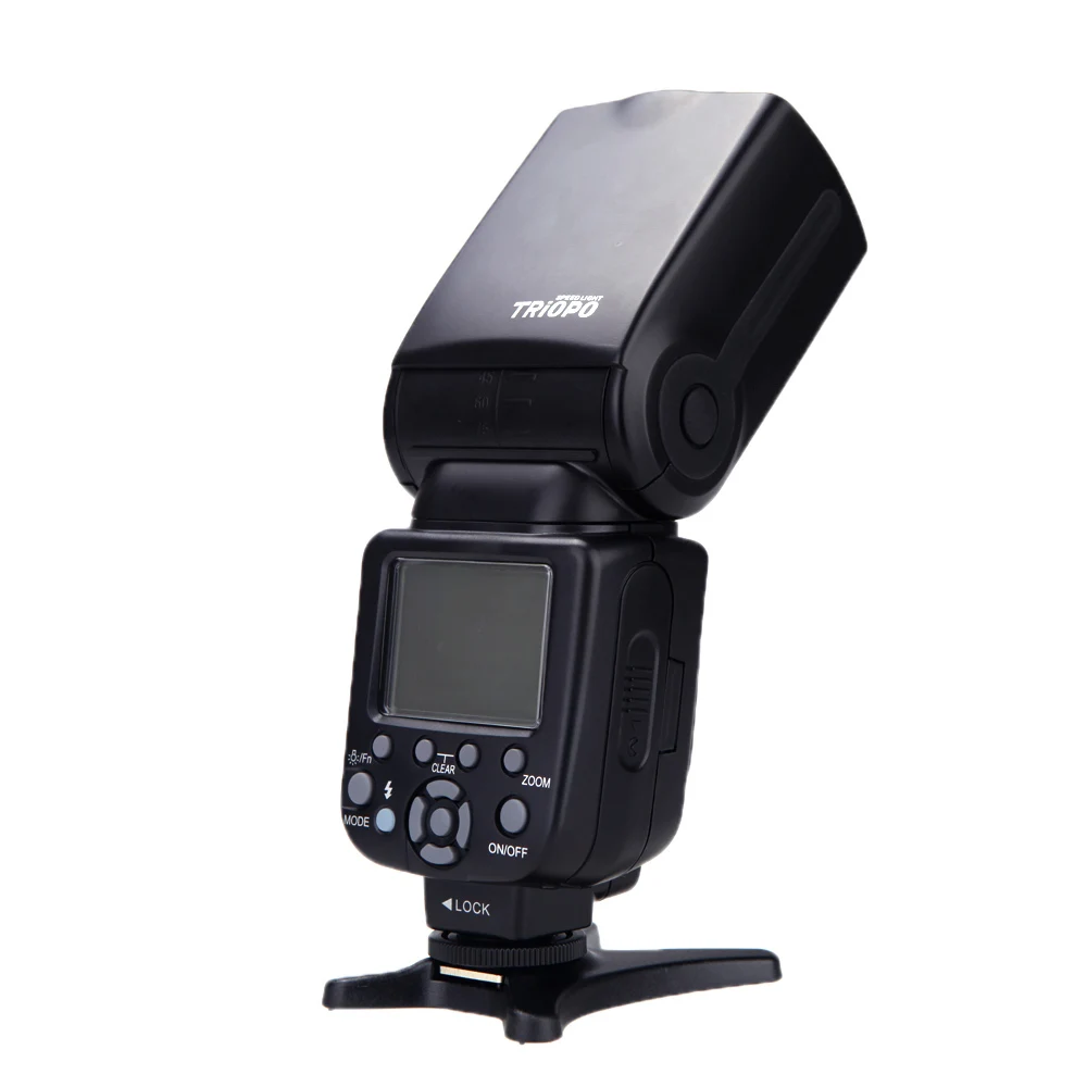 Беспроводная вспышка Triopo TR 586EX фотовспышка TTL для камеры Nikon D750 D800 D3200 D7100