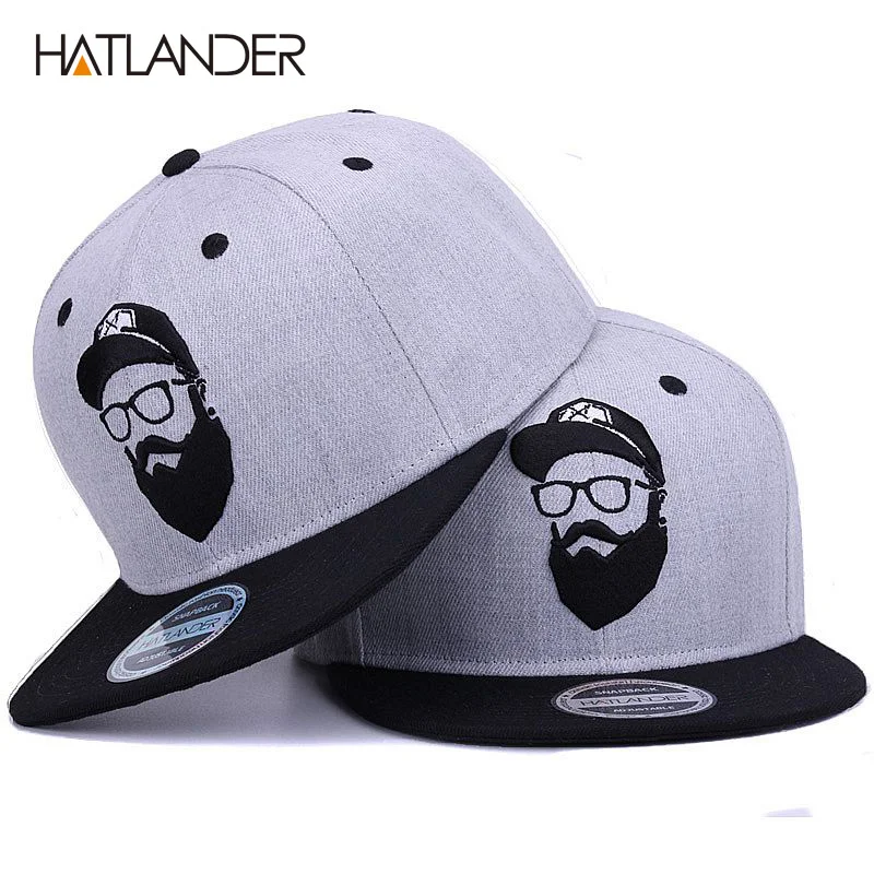 Бейсболка HATLANDER для мужчин и женщин оригинальная серая крутая Кепка в стиле хип