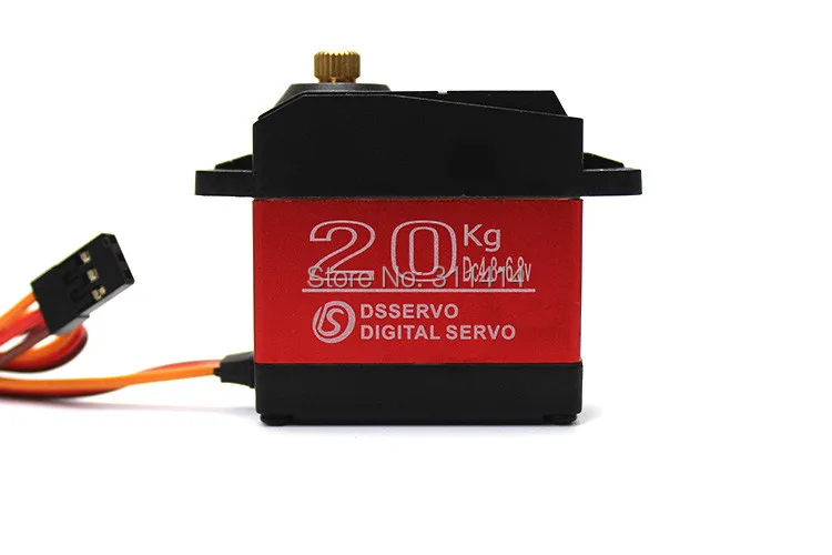 3 шт. DS3120 Обновление RC Servo 20 кг полностью металлическое снаряжение цифровой Dservo Baja