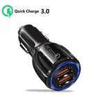 Автомобильный USB Зарядное устройство Quick Charge 3,0 Мобильный телефон Зарядное устройство для Skoda Octavia 2 A7 A5 подлокотник ii Fabia Rapid превосходным на возраст 1, 2, 3, Yeti Felicia
