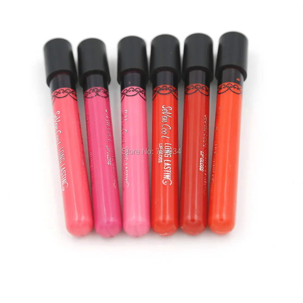 Блеск для губ 18 шт./Лот бриллиантовый водостойкий блеск набор 24 часа стойкая сеть