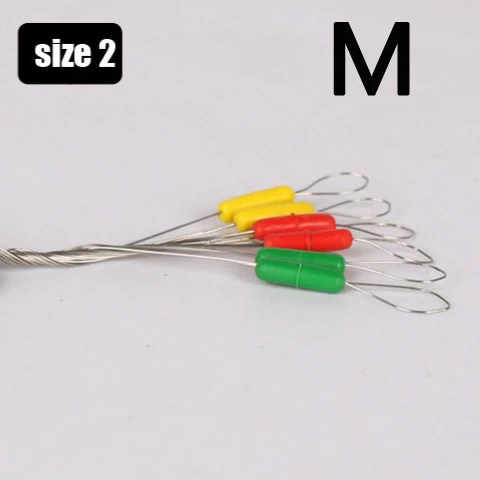 Size2-M 10 групп 60 шт. бобы 6 бобов в 1 космические бобы резиновая овальная пробка соединительная линия буй поплавок для рыбалки рыболовные аксессуары - Цвет: Size2-M