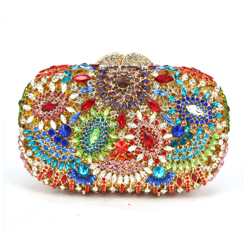 Вечерняя сумочка-клатч с кристаллами для вечеринок модная вечерняя сумочка на