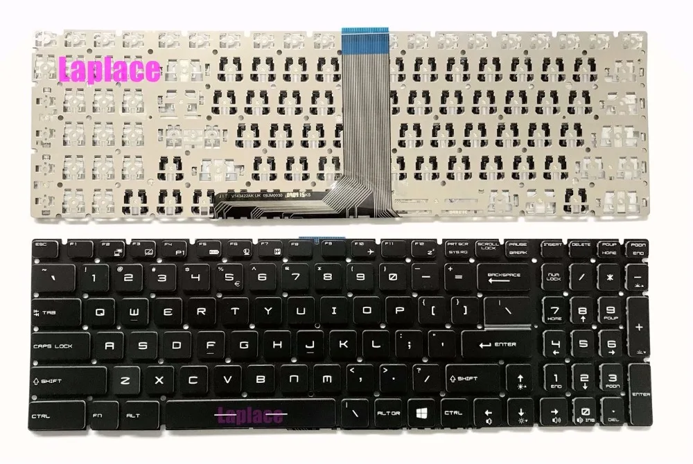 Новые оригинальные США клавиатура для MSI GS60 GS70 GE62 WS62 GE72 GT72 MS 16J1 16J2 1781 No backlit|keyboard for